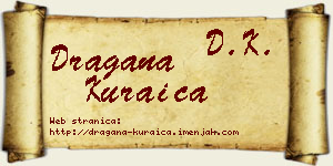 Dragana Kuraica vizit kartica